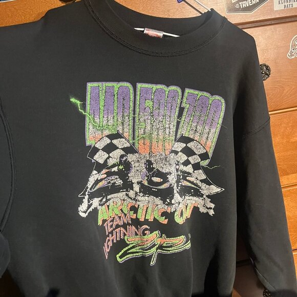 Vintage Arctic Cat Racing Sweatshirt - Picture 2 of 4